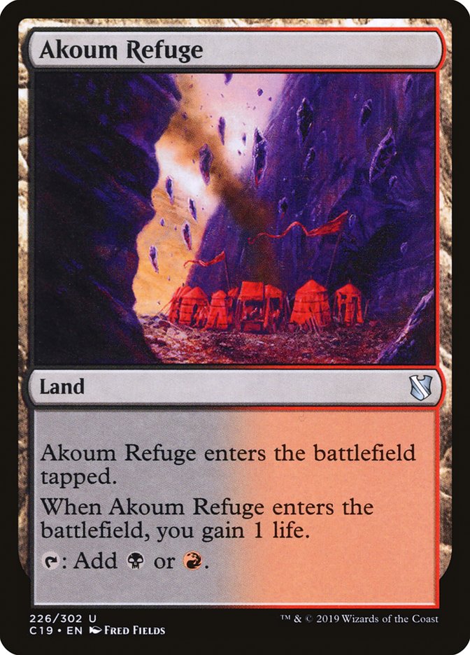 Akoum Refuge [Commander 2019] 