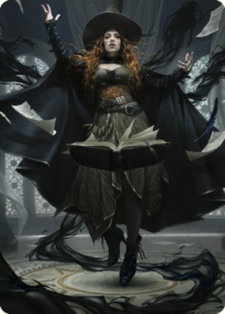 Tasha, the Witch Queen Art Card (41) [Commander Legends: Battle for Baldur's Gate Art Series] 