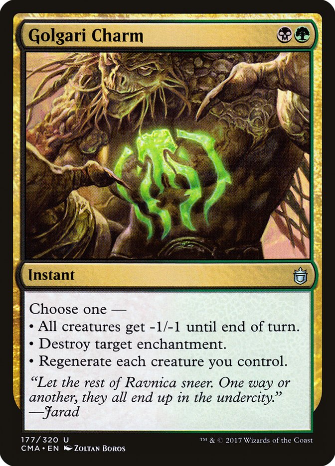 Golgari Charm [Commander Anthology] 