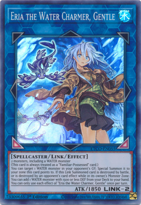 Eria the Water Charmer, Gentle [ETCO-EN055] Super Rare 