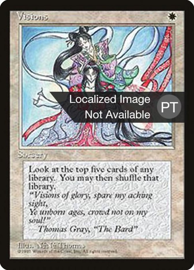 Visions [Fourth Edition (Foreign Black Border)] 