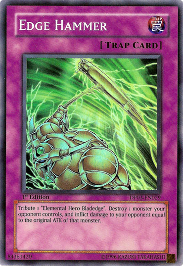 Edge Hammer [DP03-EN029] Super Rare 
