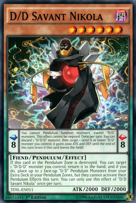 D/D Savant Nikola [TDIL-EN011] Common 