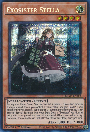 Exosister Stella [MP23-EN253] Prismatic Secret Rare 