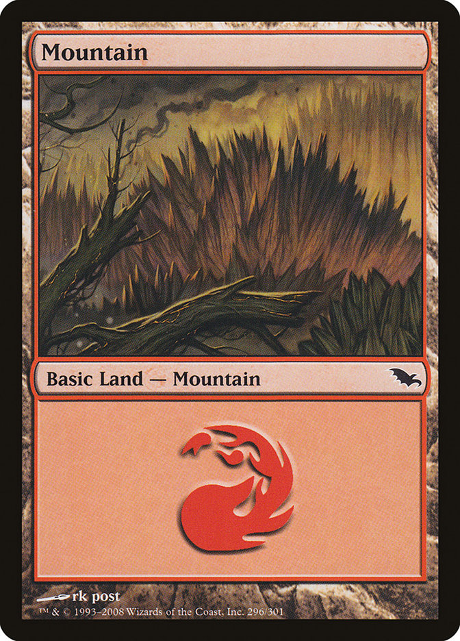 Mountain (296) [Shadowmoor] 