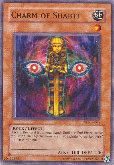 Charm of Shabti [DR1-EN022] Common 