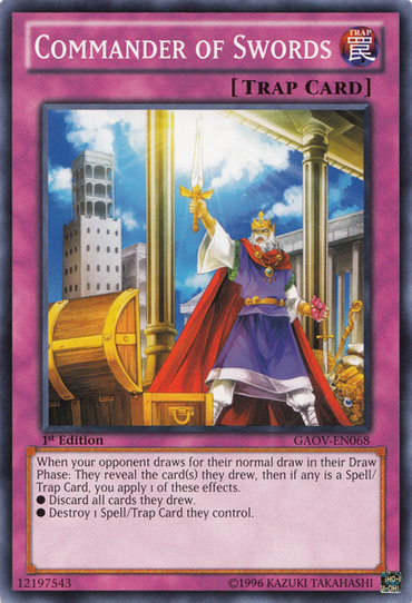 Commander of Swords [GAOV-EN068] Common 