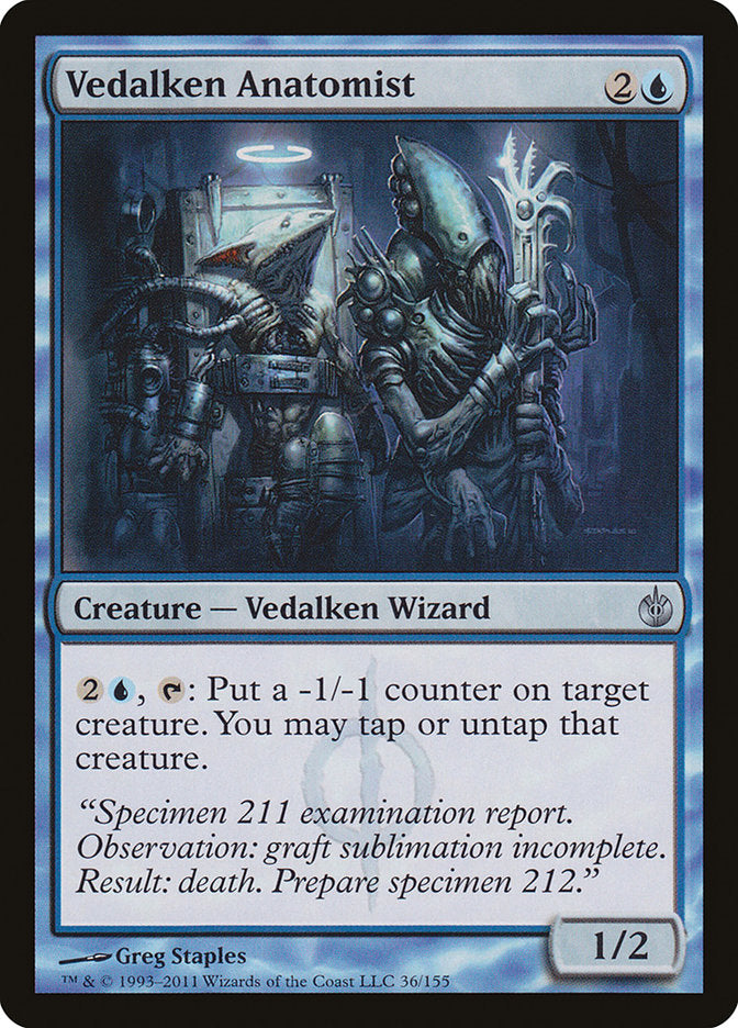 Vedalken Anatomist [Mirrodin Besieged] 