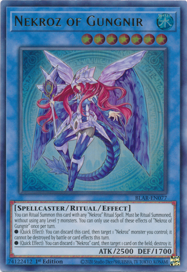 Nekroz of Gungnir [BLAR-EN077] Ultra Rare 