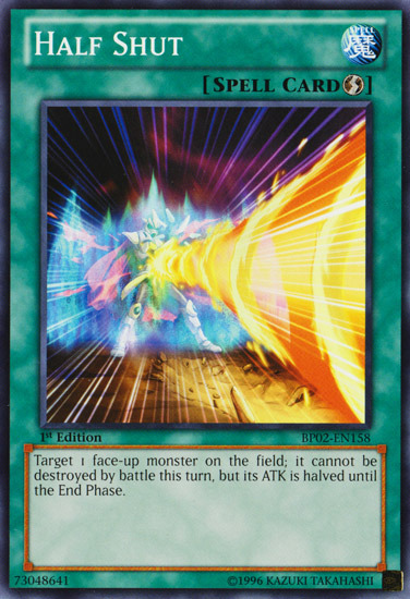 Half Shut [BP02-EN158] Common 