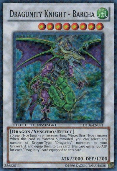 Dragunity Knight - Barcha [DT04-EN091] Super Rare 