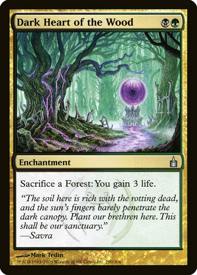 Dark Heart of the Wood [Ravnica: City of Guilds] 