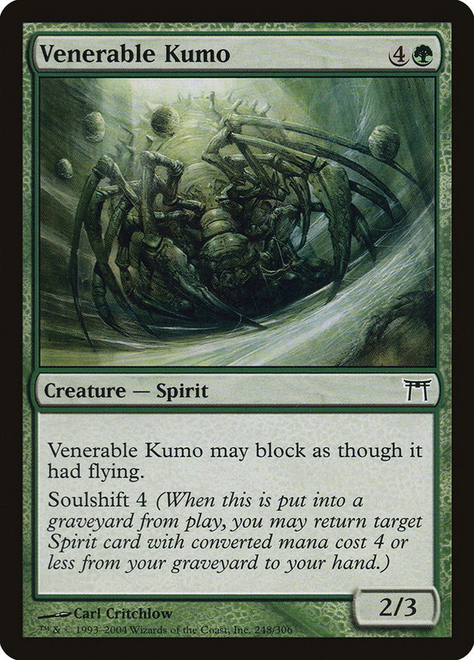 Venerable Kumo [Champions of Kamigawa] 