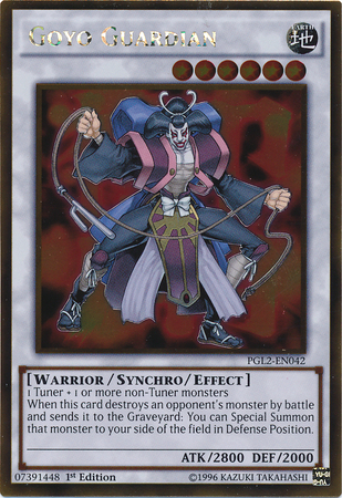 Goyo Guardian [PGL2-EN042] Gold Rare 