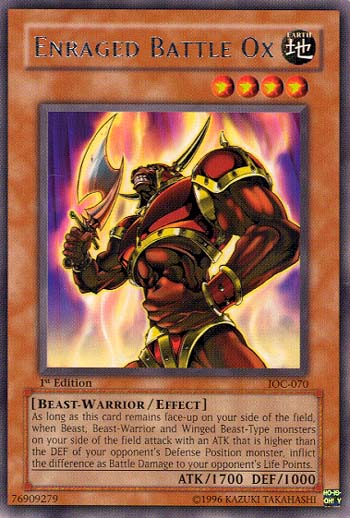 Enraged Battle Ox [IOC-070] Rare 