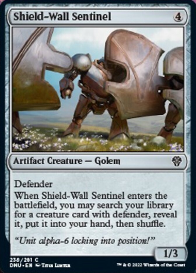 Shield-Wall Sentinel [Dominaria United] 