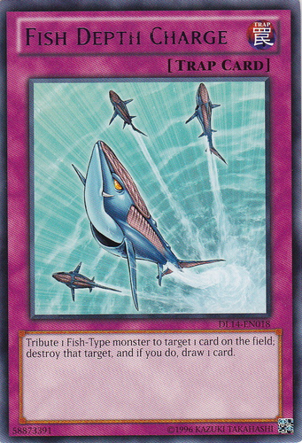 Fish Depth Charge (Blue) [DL14-EN018] Rare 