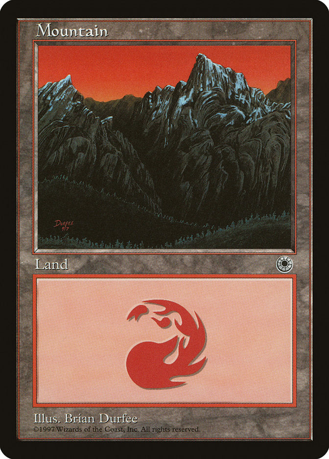 Mountain (9/7 Signature / Peak on Left) [Portal] 