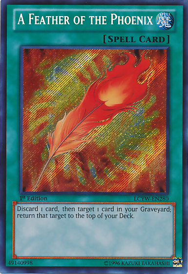 A Feather of the Phoenix [LCYW-EN280] Secret Rare 