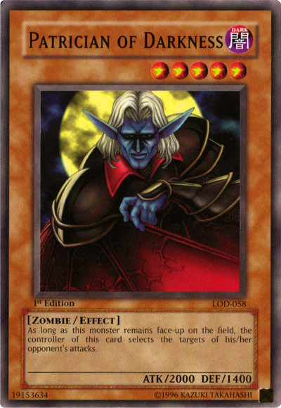 Patrician of Darkness [LOD-058] Common 