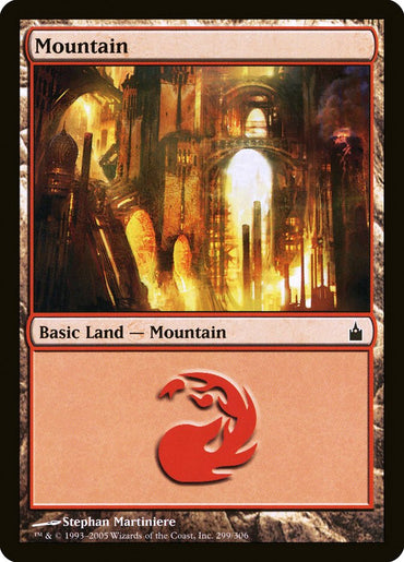 Mountain (299) [Ravnica: City of Guilds] 