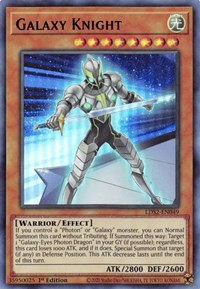 Galaxy Knight (Blue) [LDS2-EN049] Ultra Rare 