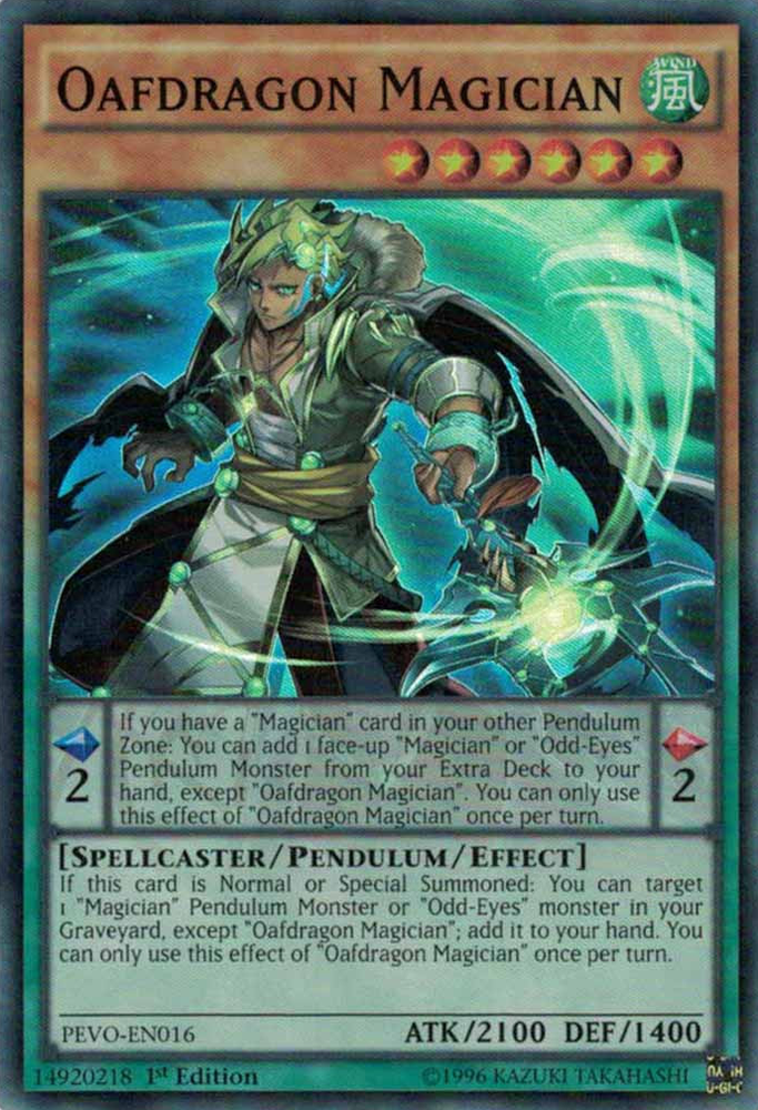 Oafdragon Magician [PEVO-EN016] Super Rare 
