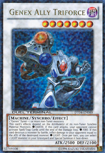 Genex Ally Triforce [DT04-EN089] Ultra Rare 
