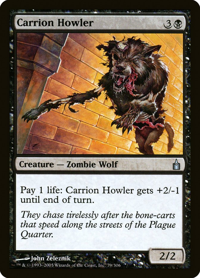 Carrion Howler [Ravnica: City of Guilds] 