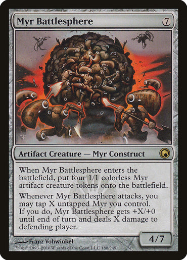 Myr Battlesphere [Scars of Mirrodin] 