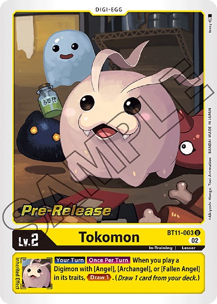 Tokomon [BT11-003] [Dimensional Phase Pre-Release Promos] 