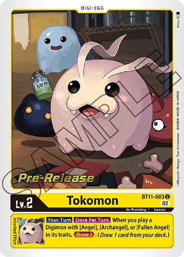 Tokomon [BT11-003] [Dimensional Phase Pre-Release Promos] 
