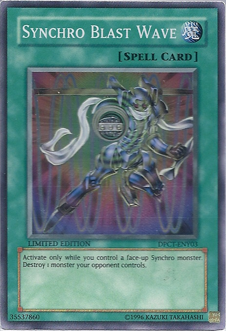 Synchro Blast Wave [DPCT-ENY03] Super Rare 