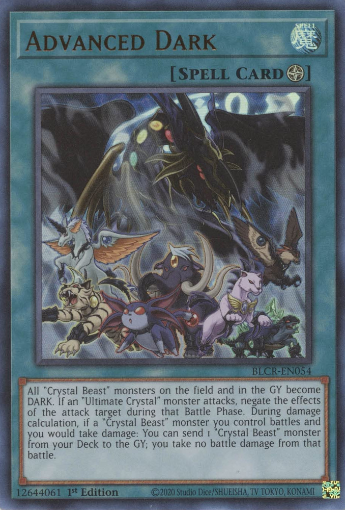 Advanced Dark [BLCR-EN054] Ultra Rare 