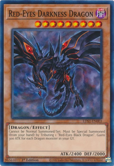 Red-Eyes Darkness Dragon [LDS1-EN003] Common 