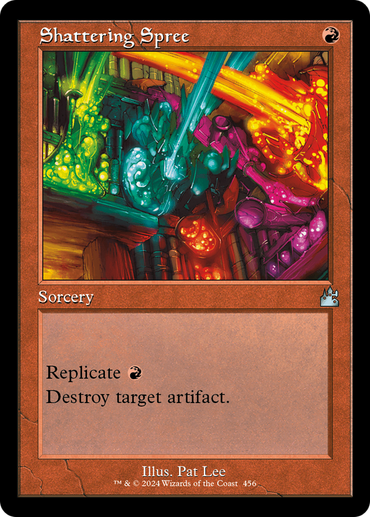 Shattering Spree (Retro Frame) [Ravnica Remastered] 