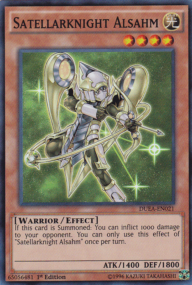 Satellarknight Alsahm [DUEA-EN021] Super Rare 