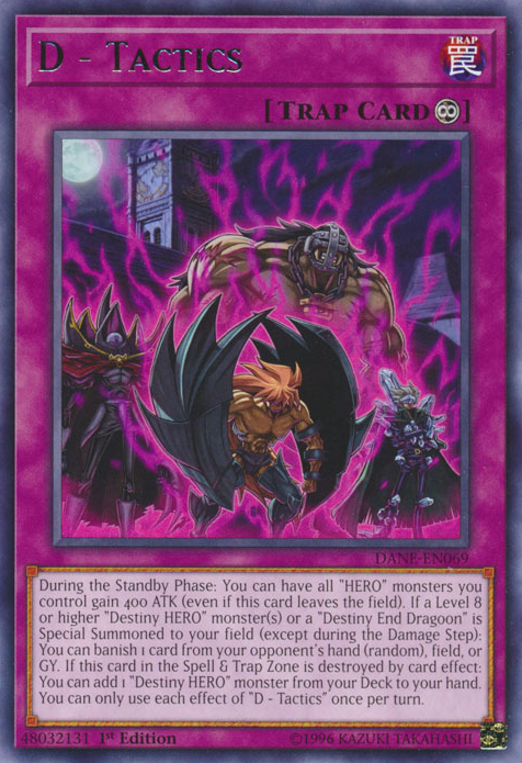 D - Tactics [DANE-EN069] Rare 