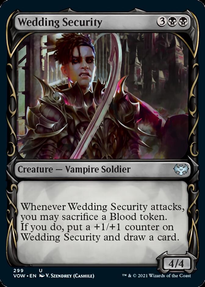 Wedding Security (Showcase Fang Frame) [Innistrad: Crimson Vow] 