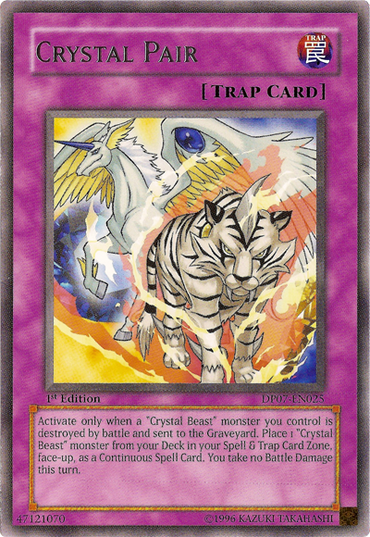 Crystal Pair [DP07-EN025] Rare 