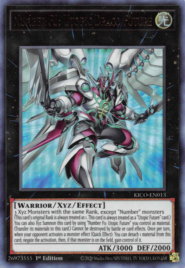 Number F0: Utopic Draco Future (Ultra Rare) [KICO-EN013] Ultra Rare 