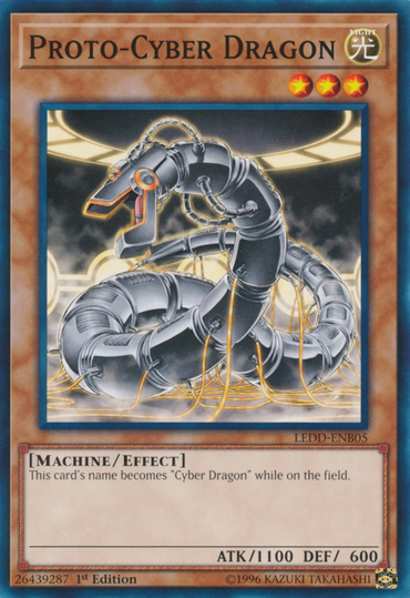 Proto-Cyber ​​Dragon [LEDD-ENB05] Common 