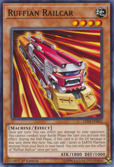 Ruffian Railcar [LED4-EN042] Common 