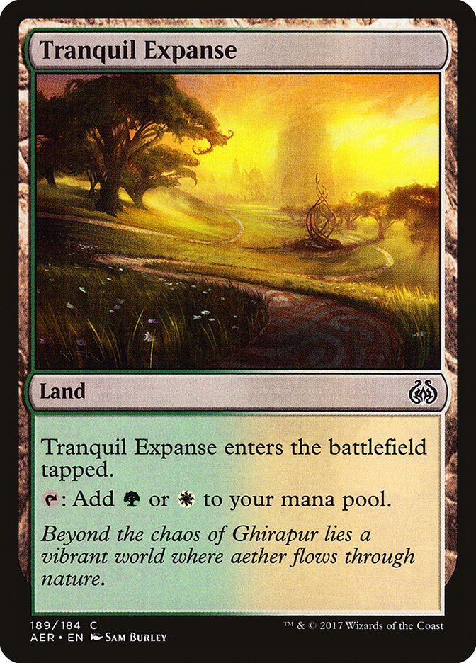 Tranquil Expanse [Aether Revolt] 