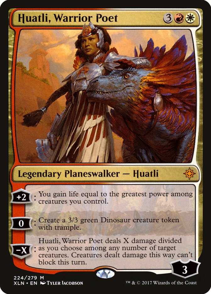 Huatli, Warrior Poet [Ixalan] 