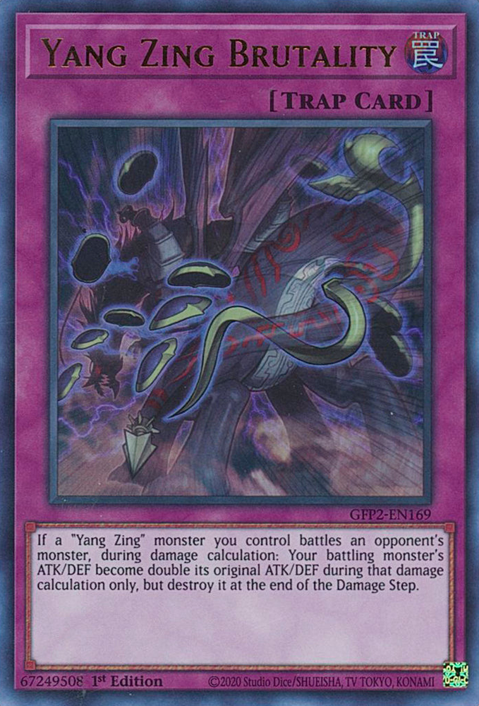 Yang Zing Brutality [GFP2-EN169] Ultra Rare 
