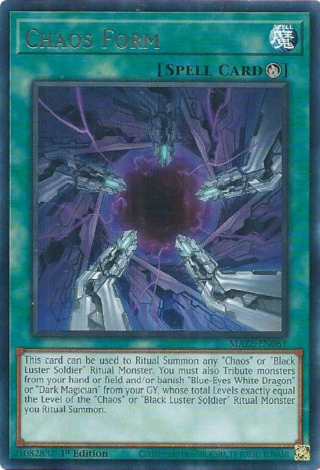 Chaos Form [MAZE-EN061] Rare 