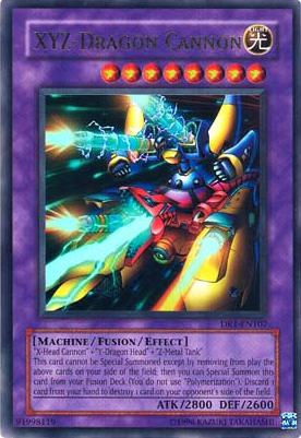 XYZ-Dragon Cannon [DR1-EN107] Ultra Rare 