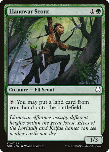 Llanowar Scout [Dominaria] 