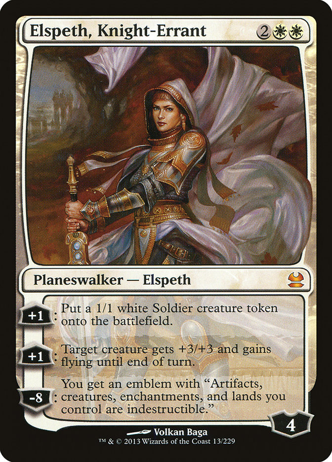 Elspeth, Knight-Errant [Modern Masters] 